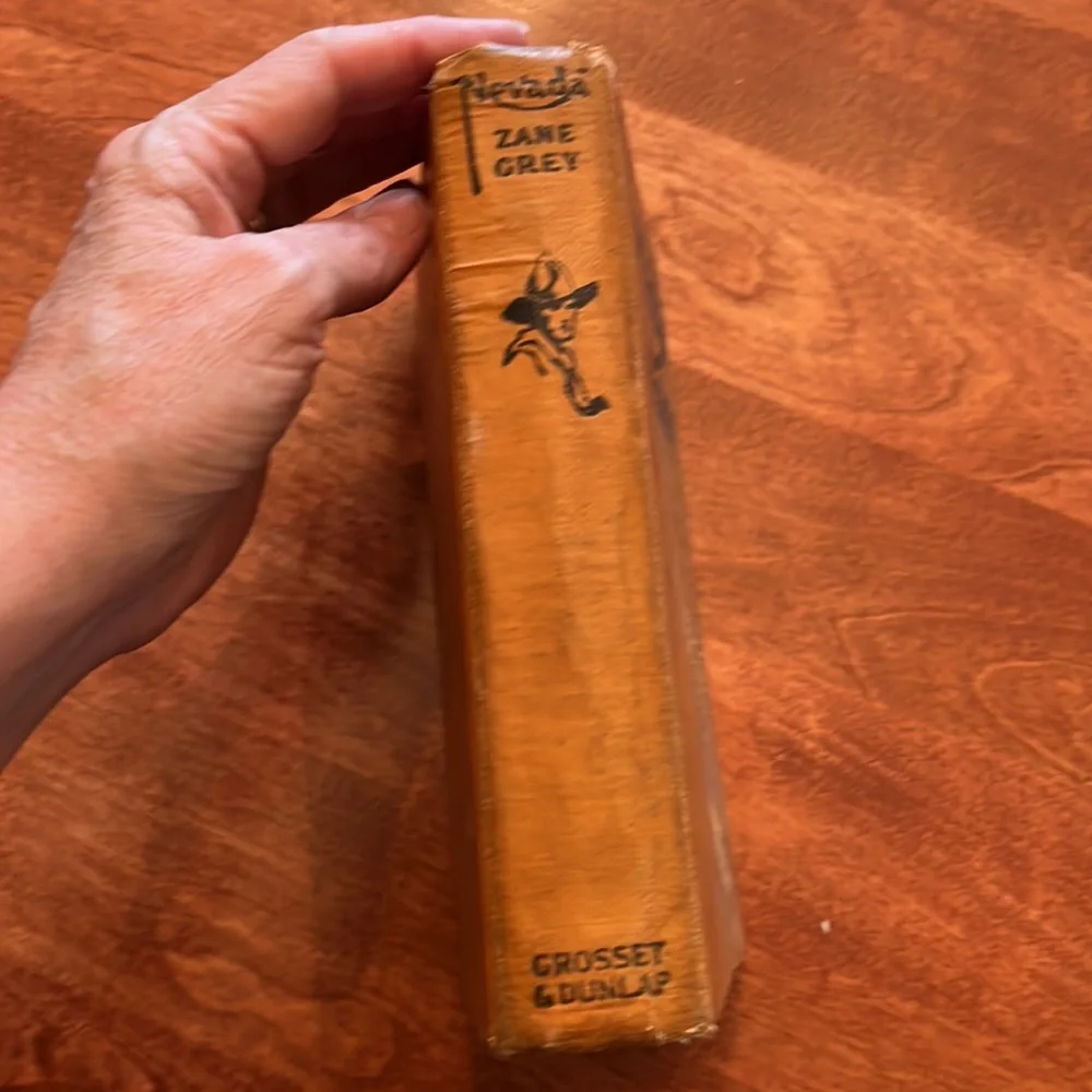 Antique Zane Gray Nevada 1928 copy